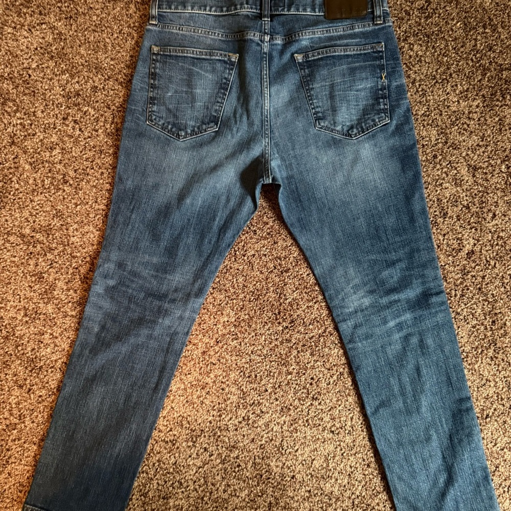 Express Men's Denim Slim Straight Jeans - Picture 3 of 5